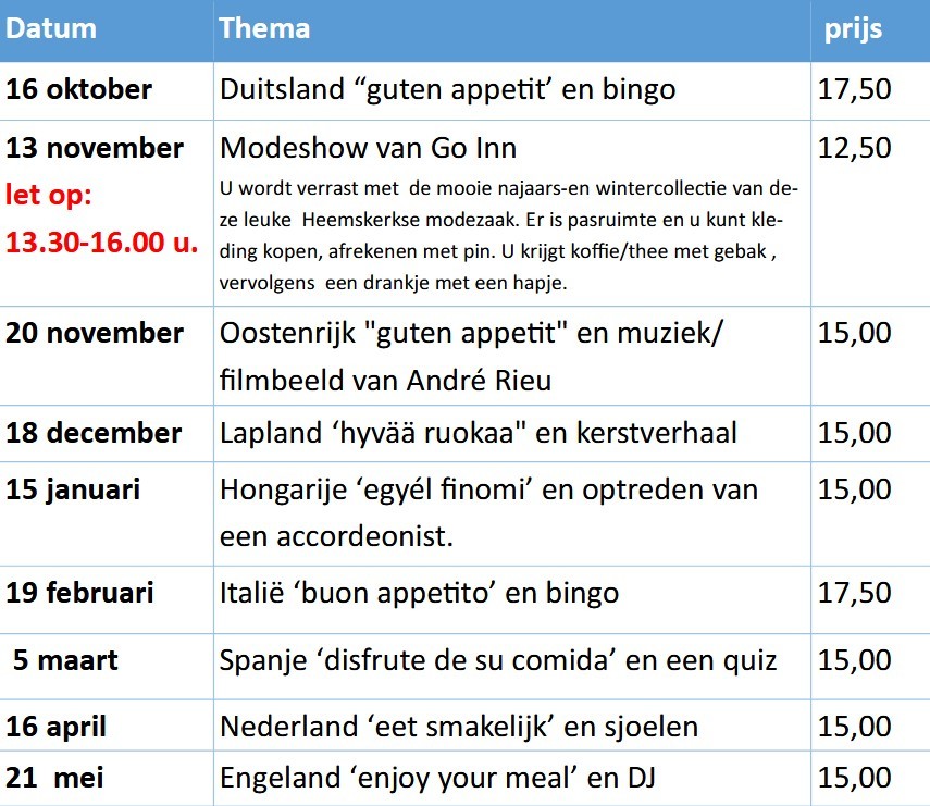 Winterlunch